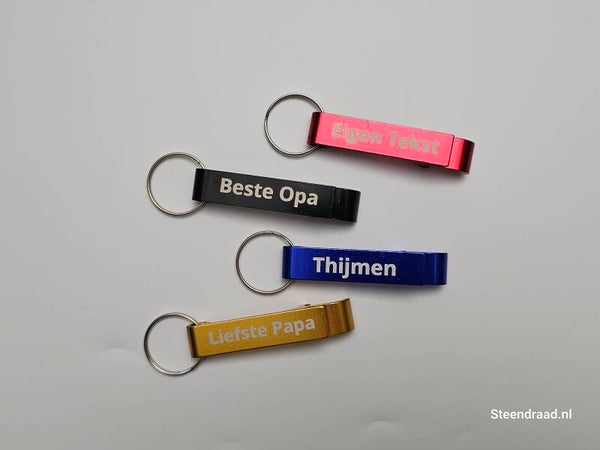 Sleutelhanger Metalen Flesopener
