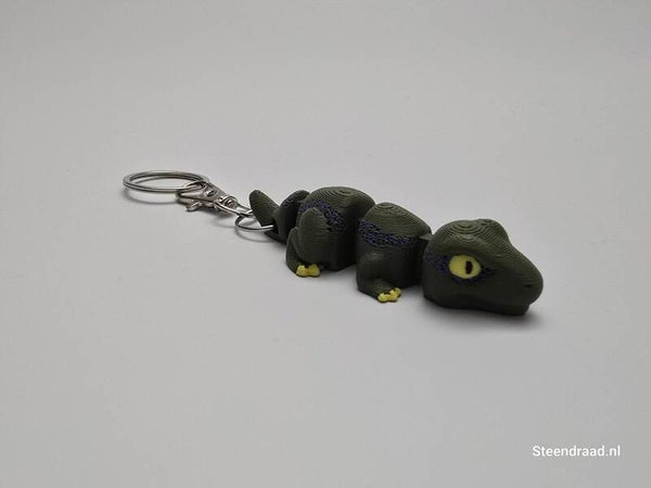 Sleutelhanger Velociraptor "Blue"