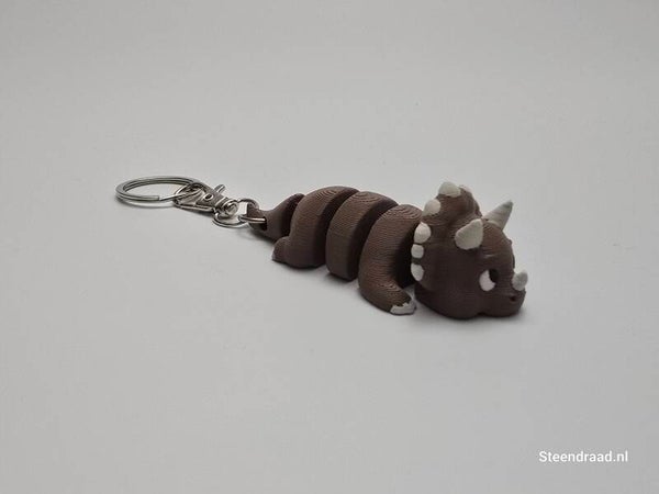 Sleutelhanger Triceratops