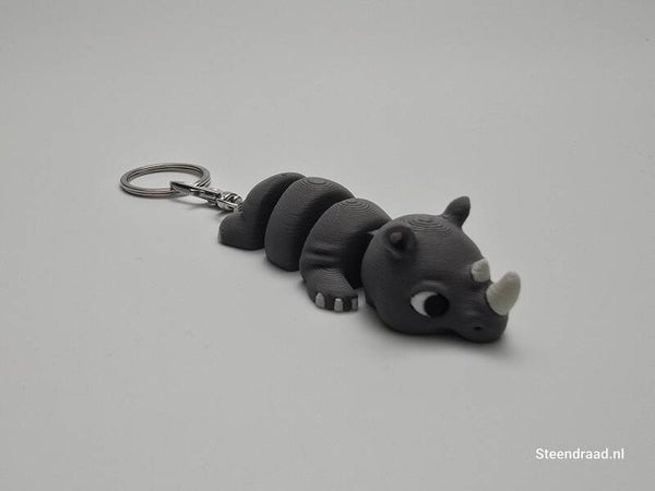 Sleutelhanger Neushoorn