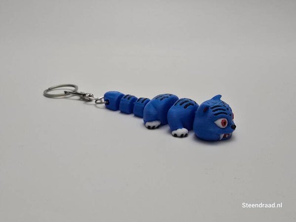 Sleutelhanger Demon Tijger "Derpy"