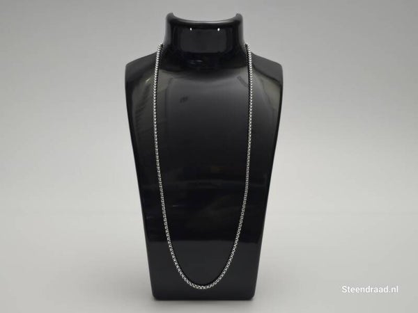 Dikke Ketting RVS Zilverkleurig - 50 cm