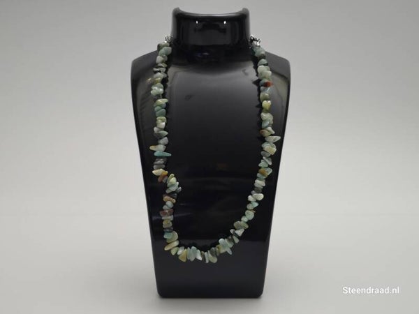 Stenen Ketting Gemengd Groen
