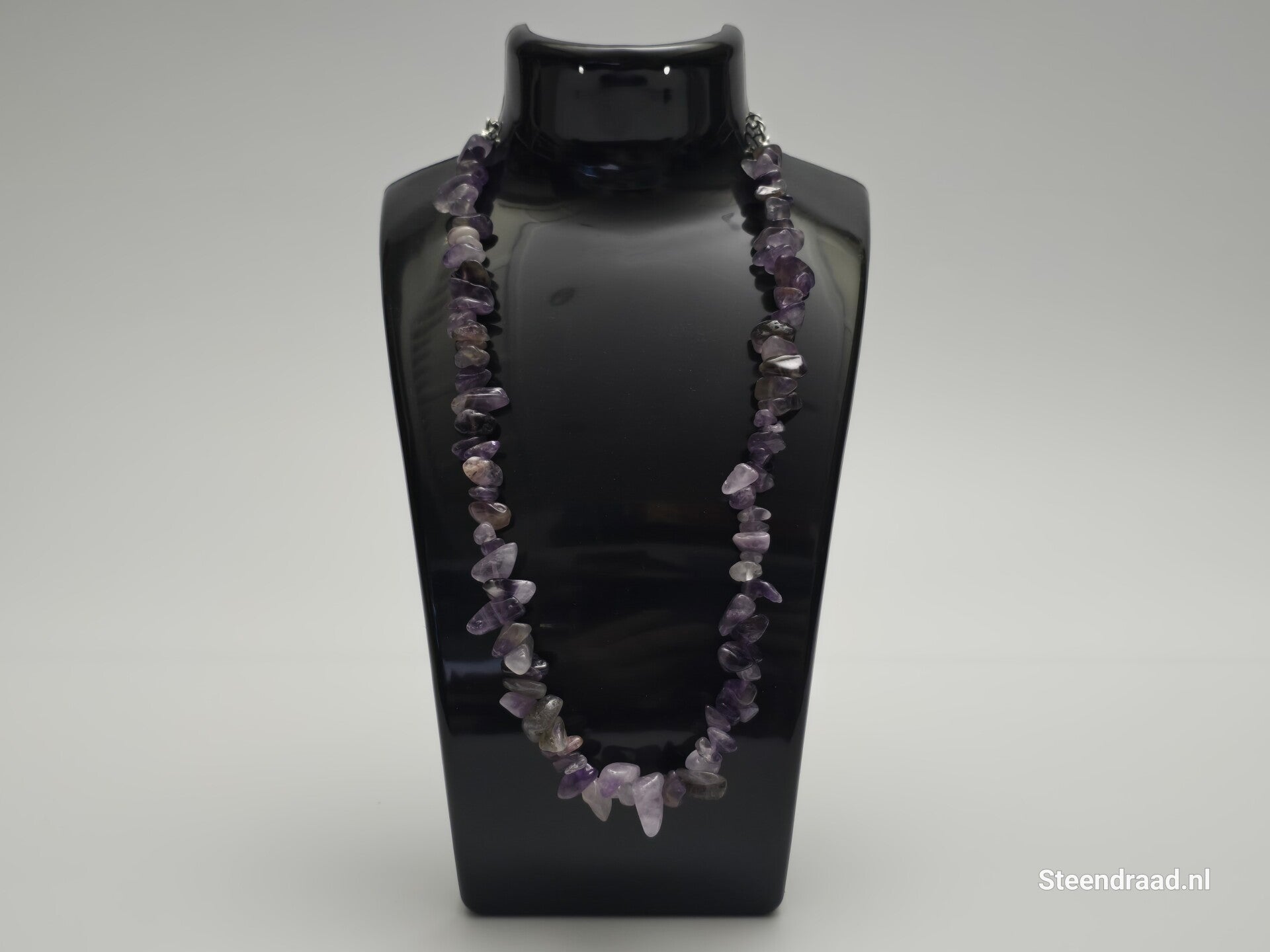 Stenen Ketting Paars
