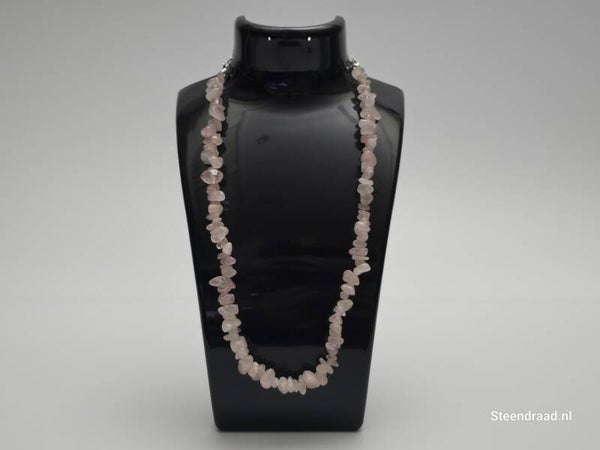 Stenen Ketting Roze
