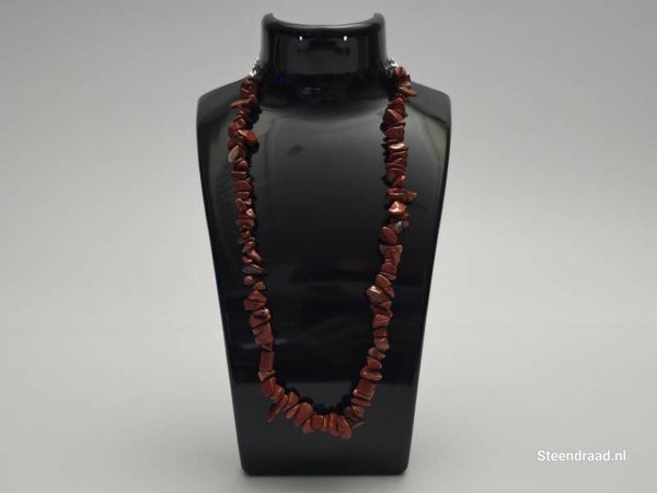 Stenen Ketting Terracotta