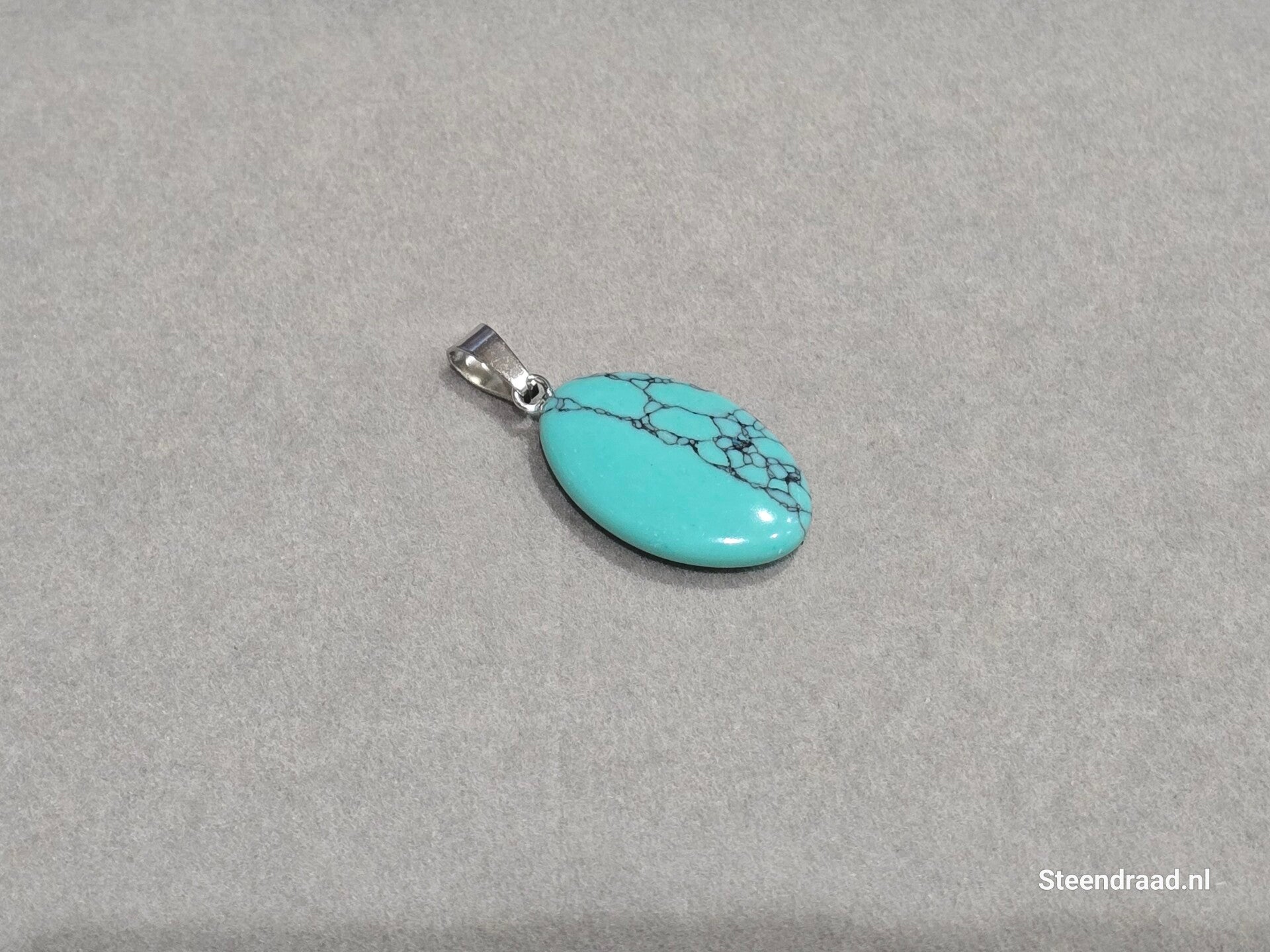 Natuurstenen Hanger Turquoise Hemel