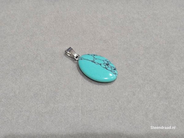Natuurstenen Hanger Turquoise Hemel