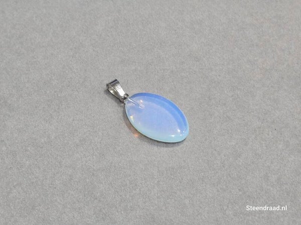 Natuurstenen Hanger IJsblauw Licht