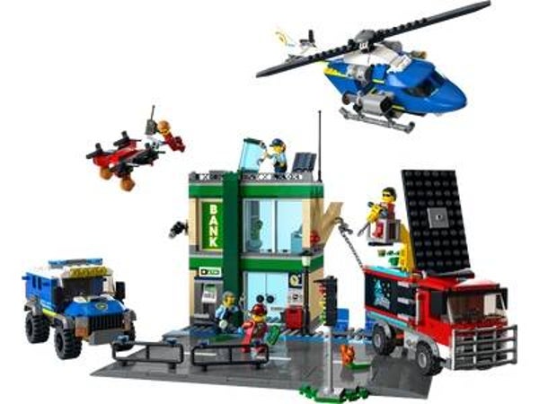 LEGO® City - Politieachtervolging bij de Bank - 60317