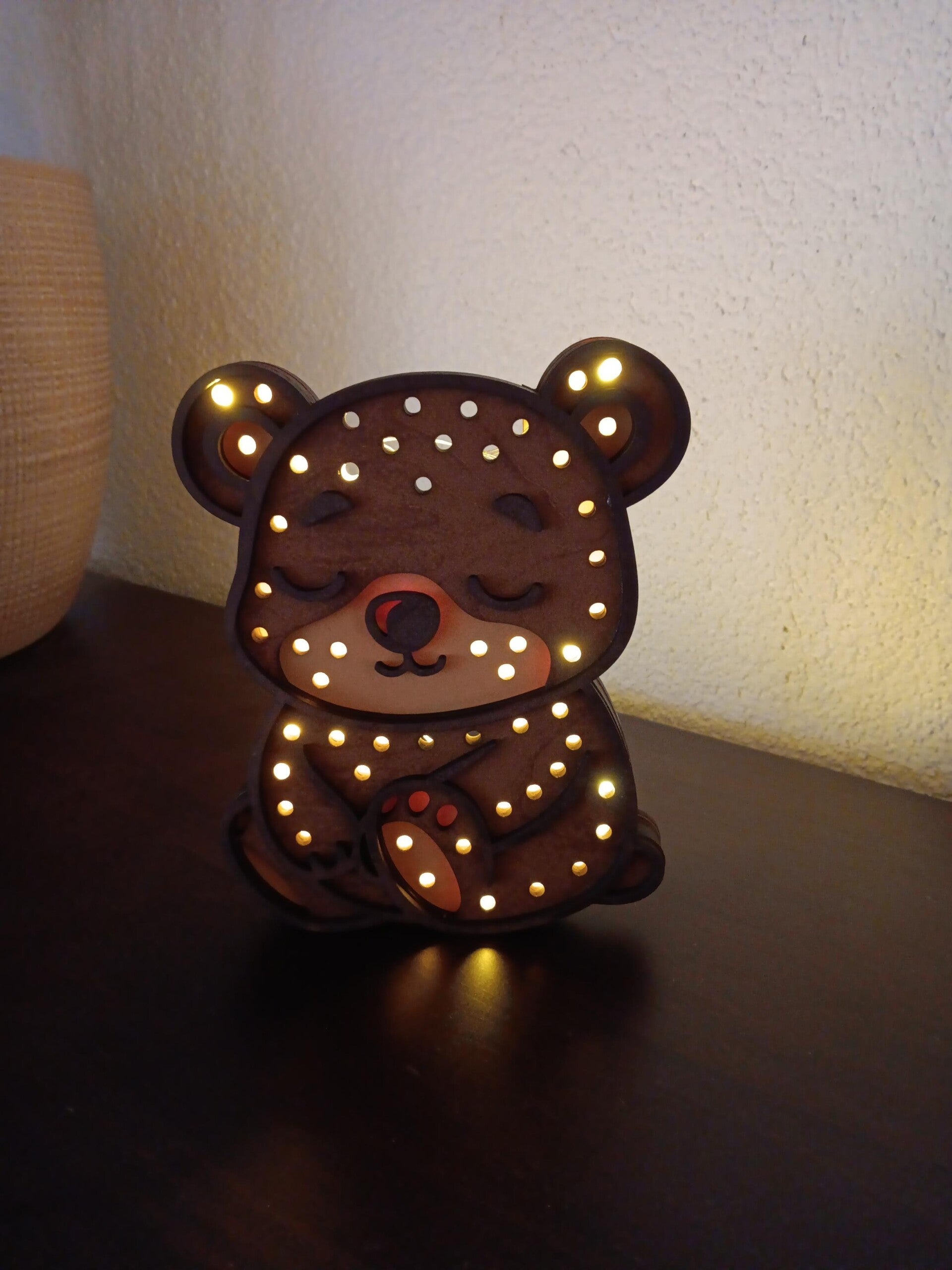 Holzlampen für Kinder - Stilvolle Nachtlichter inkl. Batterie