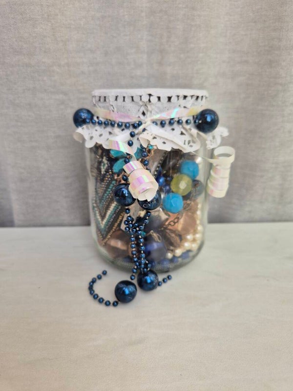 Mystery jewelry jar-deep ocean