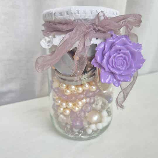 Mystery jewelry jar- Lila love