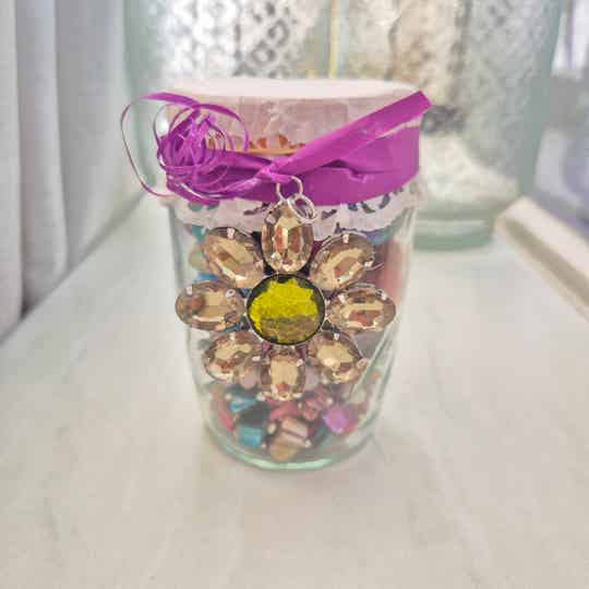 Mystery sieradenpot Flower girl