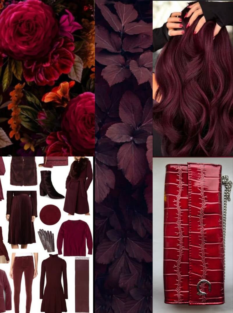 Burgundy autumn 2025