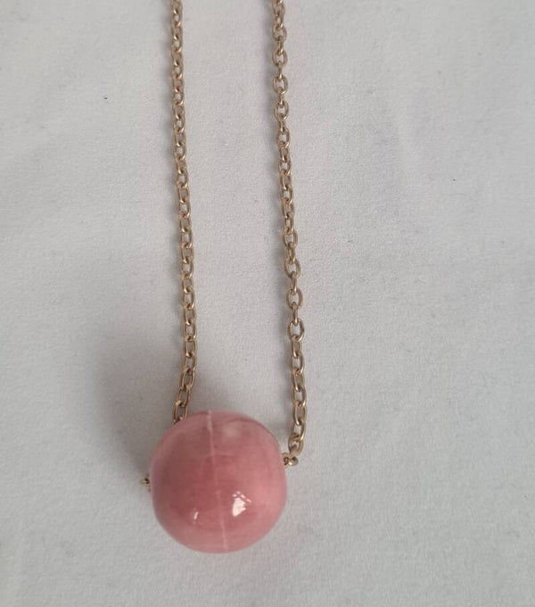 Ketting murano roze