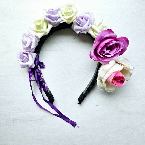 Flowercrown lila