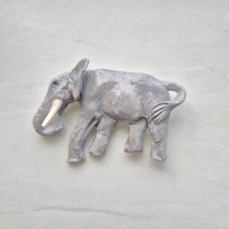 Broche olifantje 