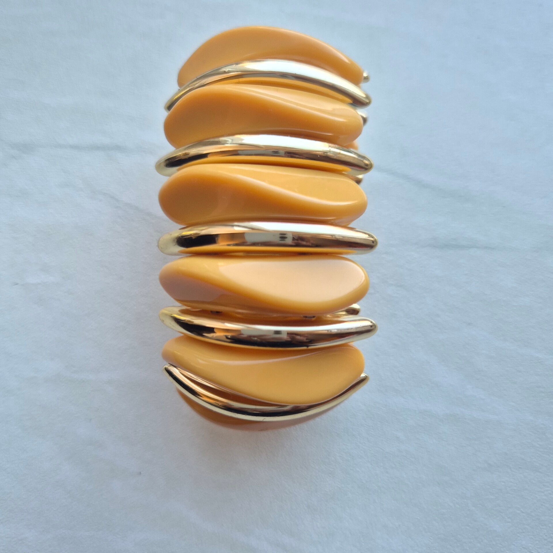 Armband elastisch geel