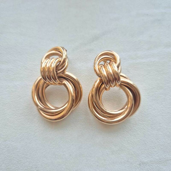 Statement oorbellen goud
