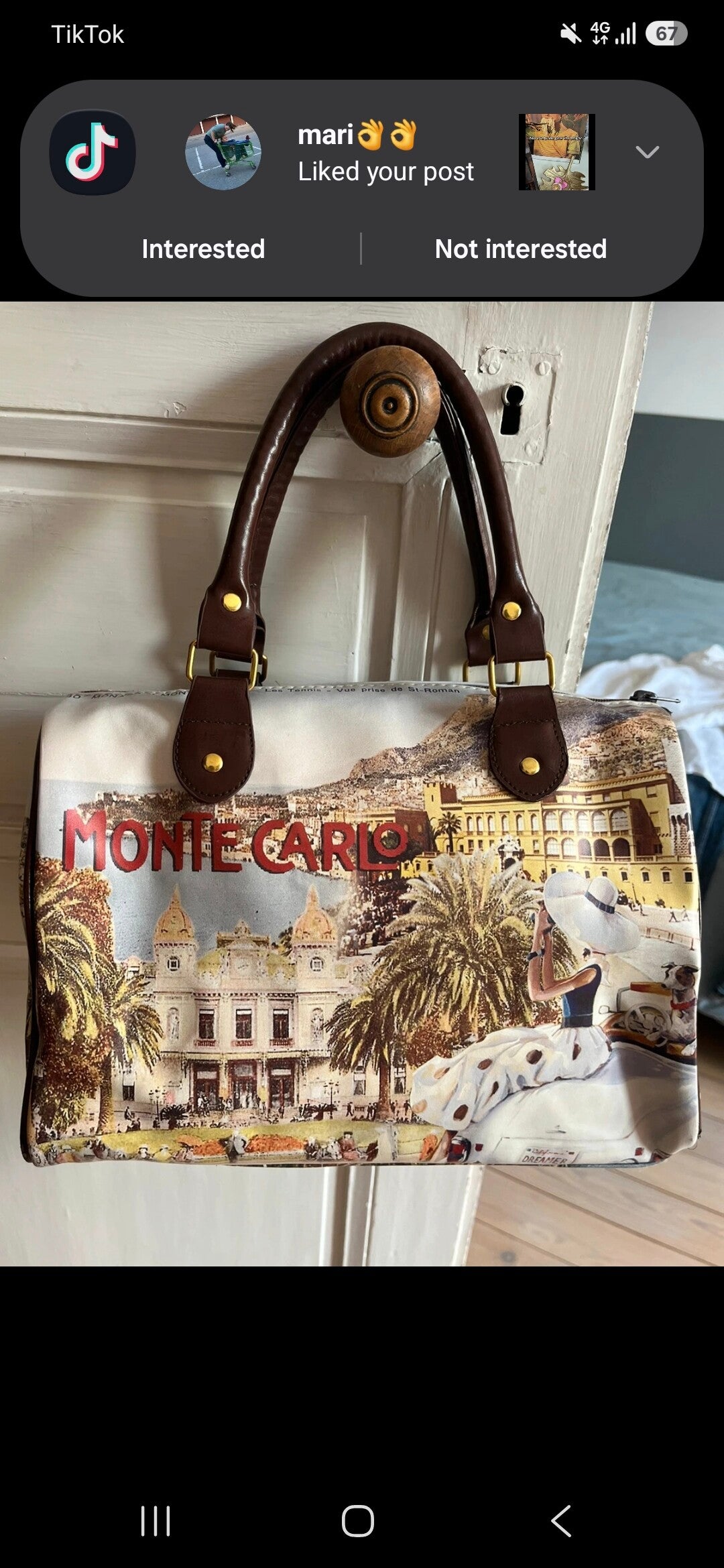 Vintage y2k bag Monte carlo