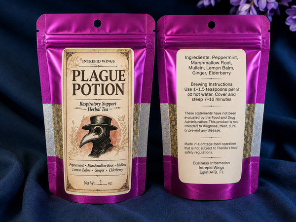 Plague Potion: Respiratory Comfort Herbal Tea