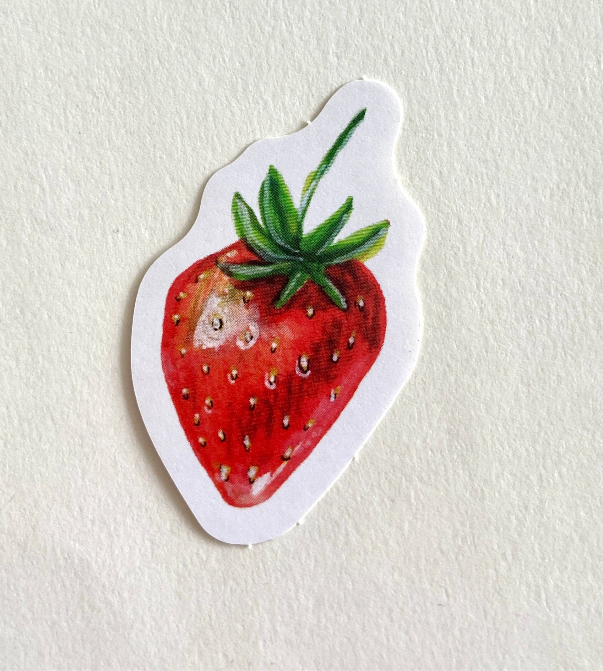 Sticker mat Fraise