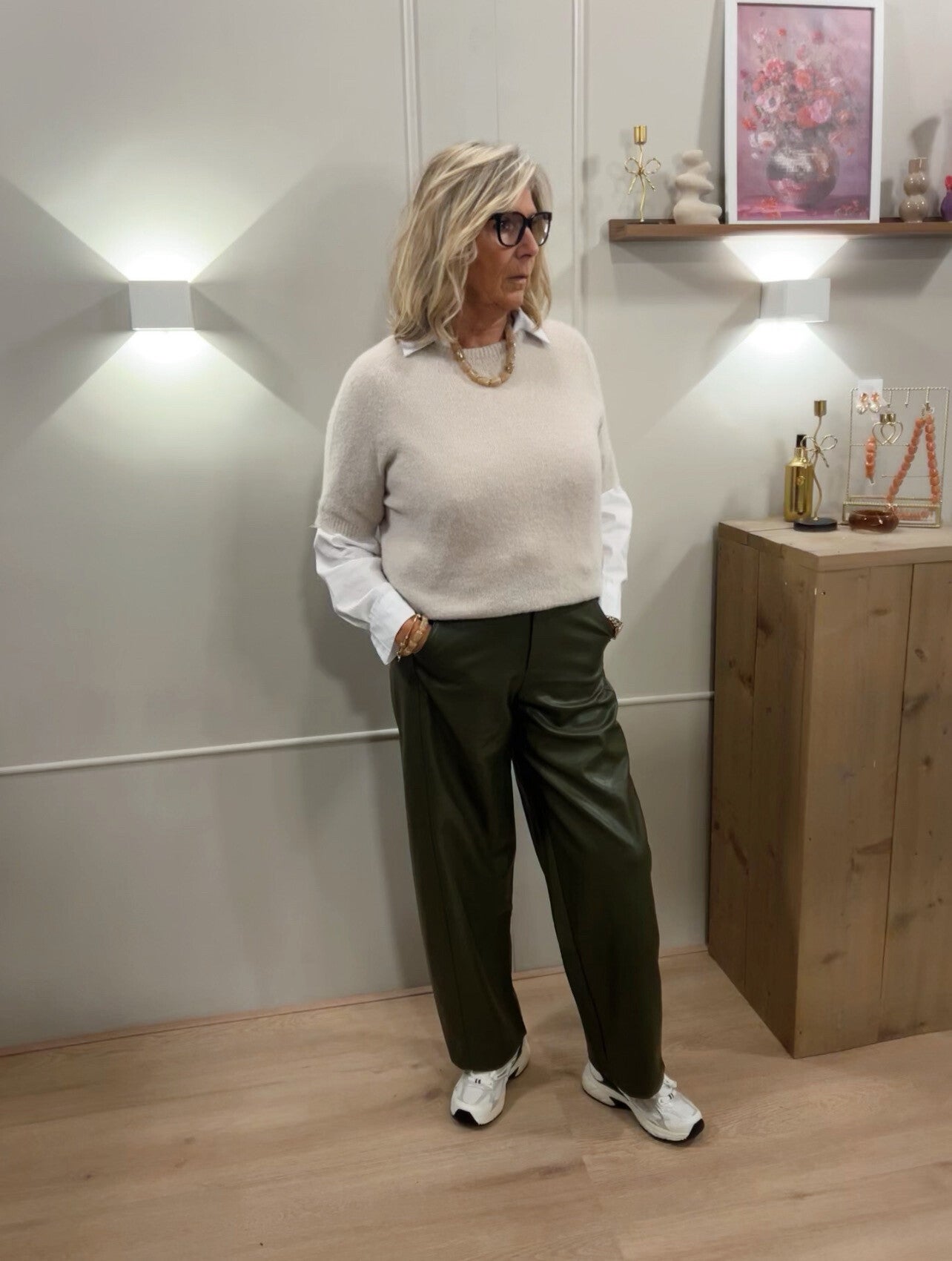 Top Knite Alpaca Beige