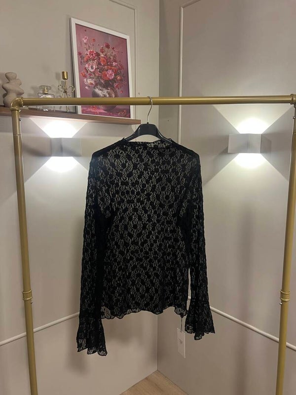 Ambika Kanten Lace Top Black