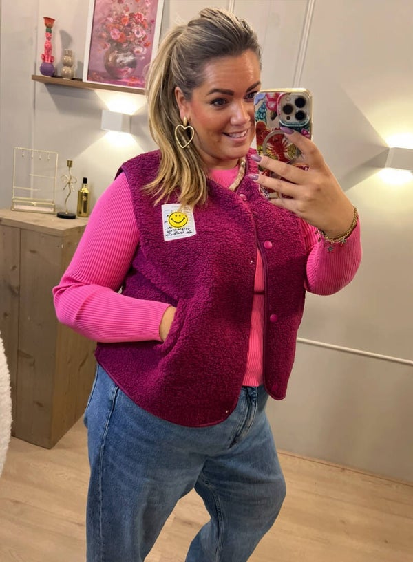 Top Candy Pink Azzurro