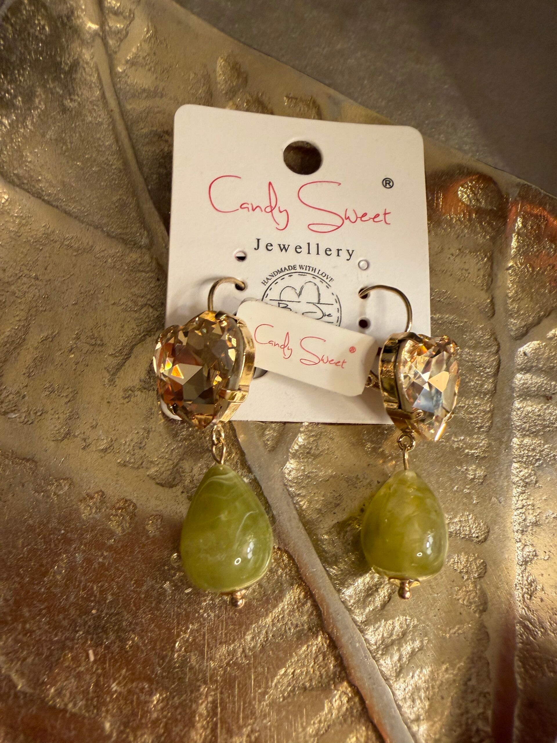 Candy Sweet groene oorbellen