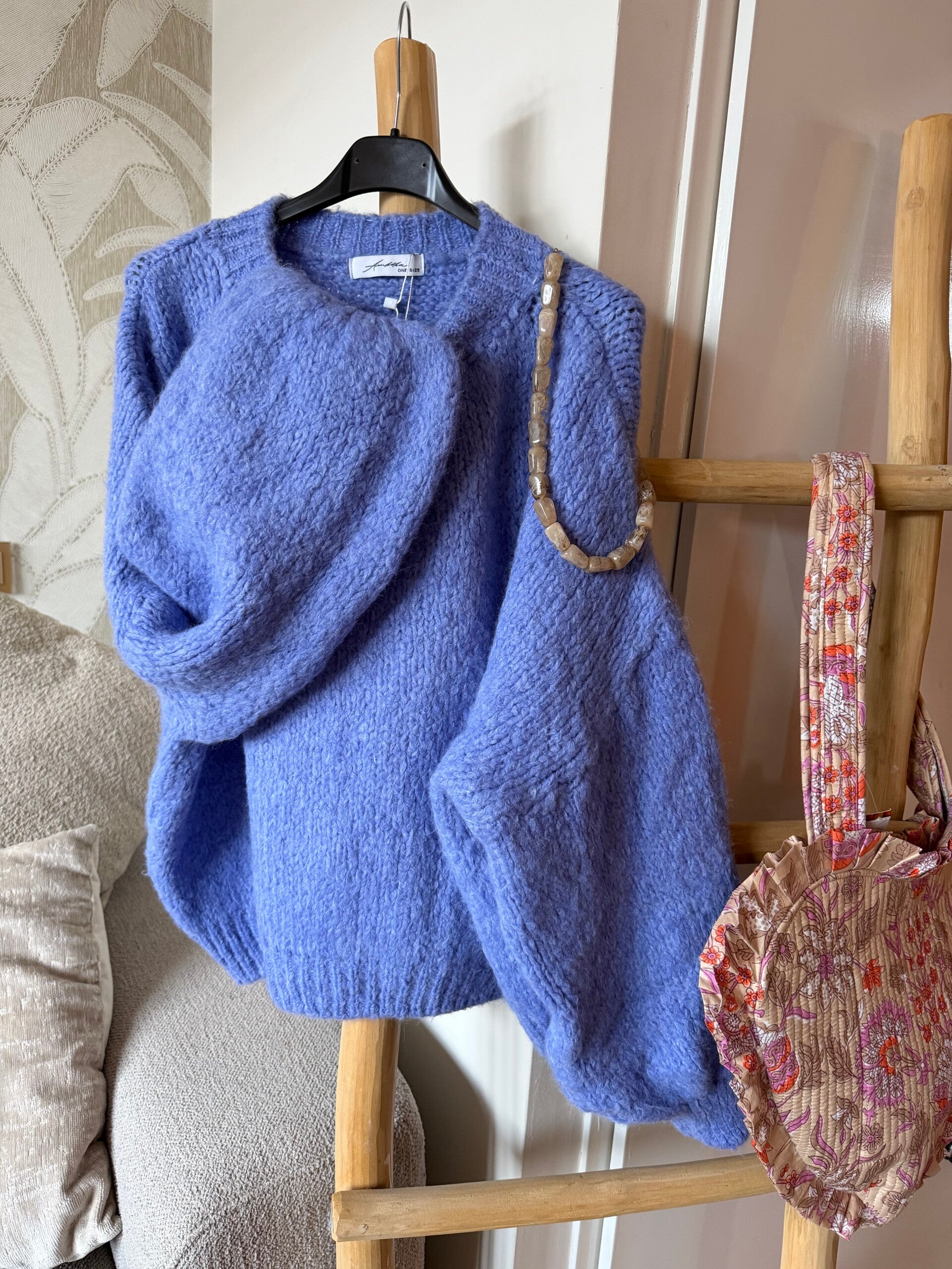 Ambika Knite Trui CornFlower.