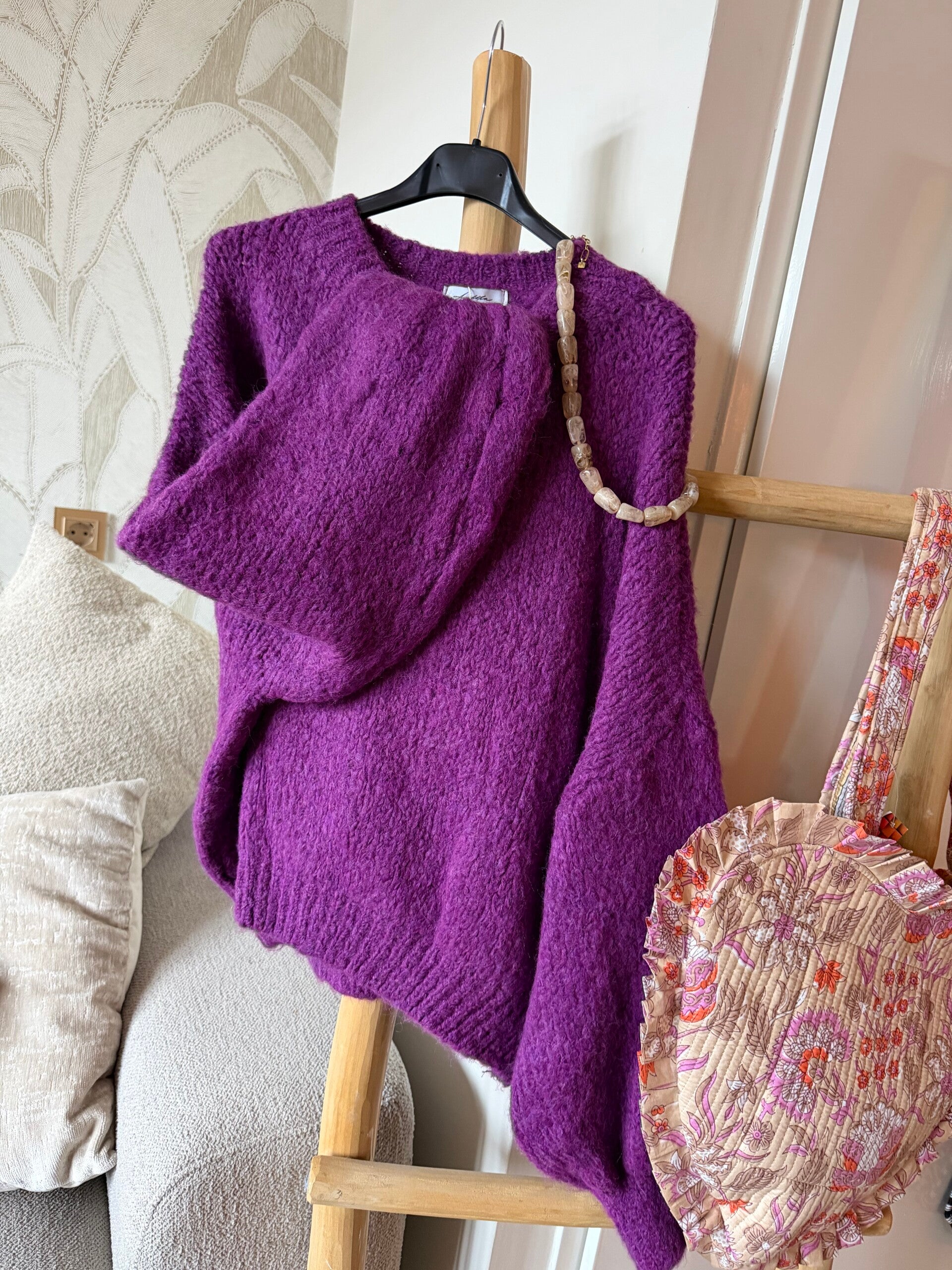 Ambika Knite Trui Violet