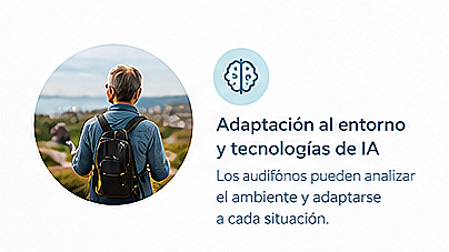 Audífonos que analizan el ambiente y se adaptan en Alicante