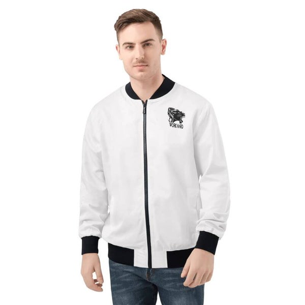 Blouson aviateur zippé WH pour homme