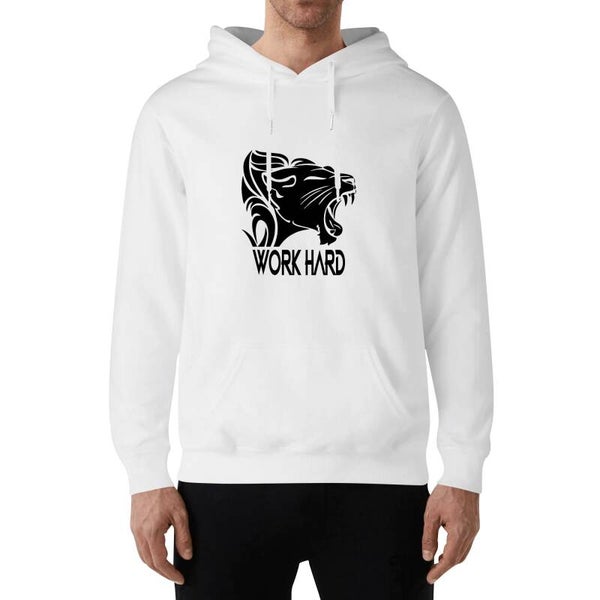 Sweat à capuche W H  unisexe coton