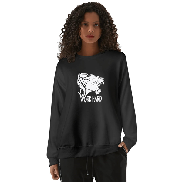 Sweat-shirt en coton unisexe