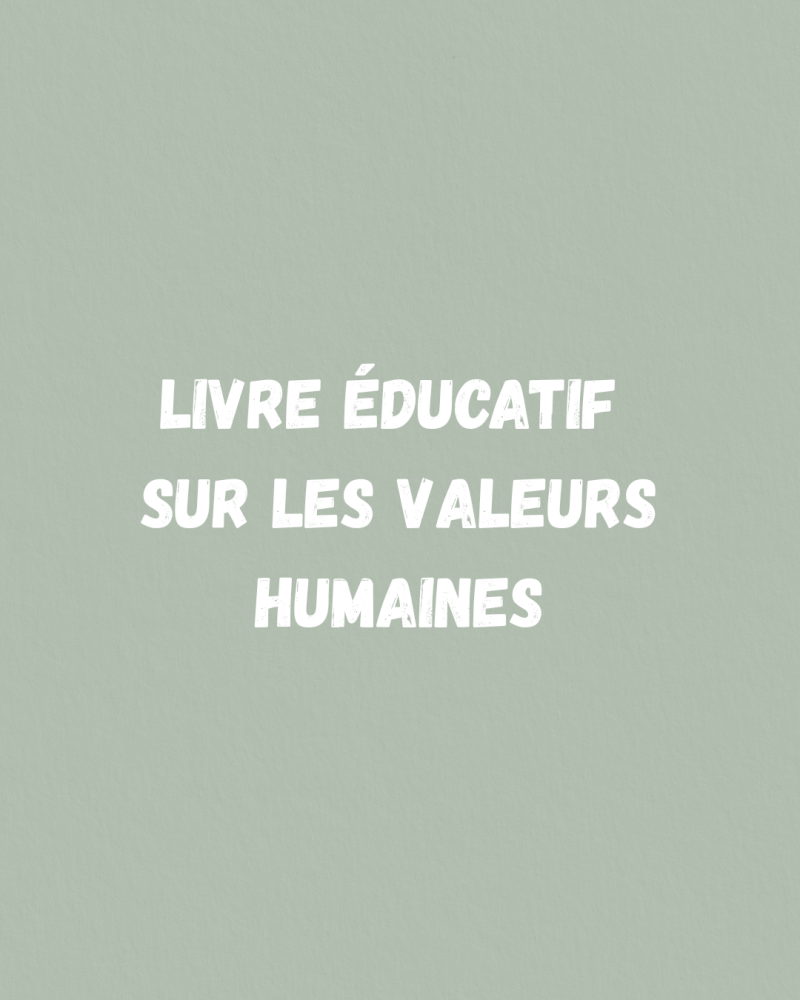 Livres sur les valeurs humaines