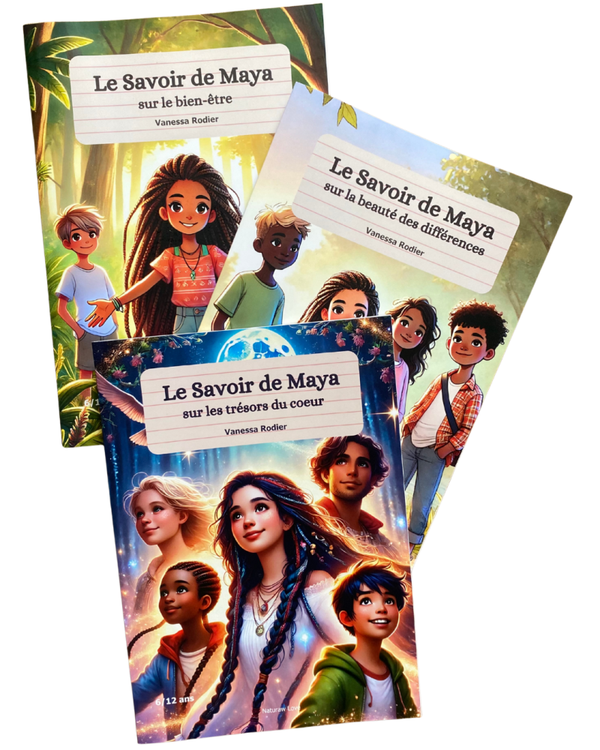 Pack 3 livres le Savoir de Maya 6/12 ans