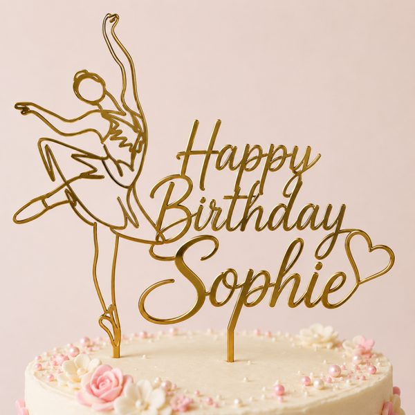 Ballerina Caketopper