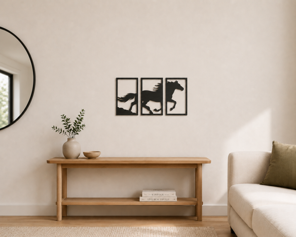 Paarden Wanddecoratie