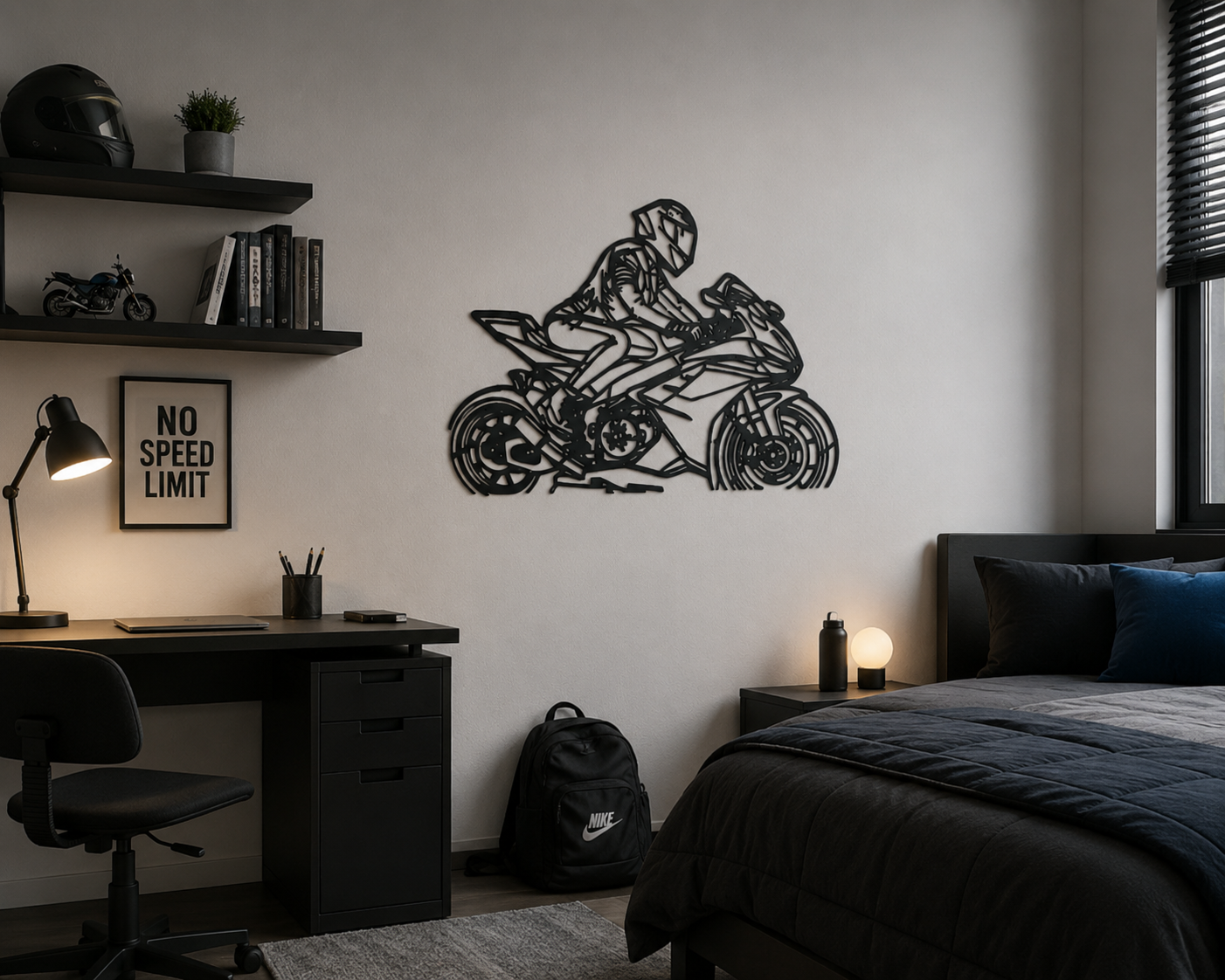 Motor Wanddecoratie