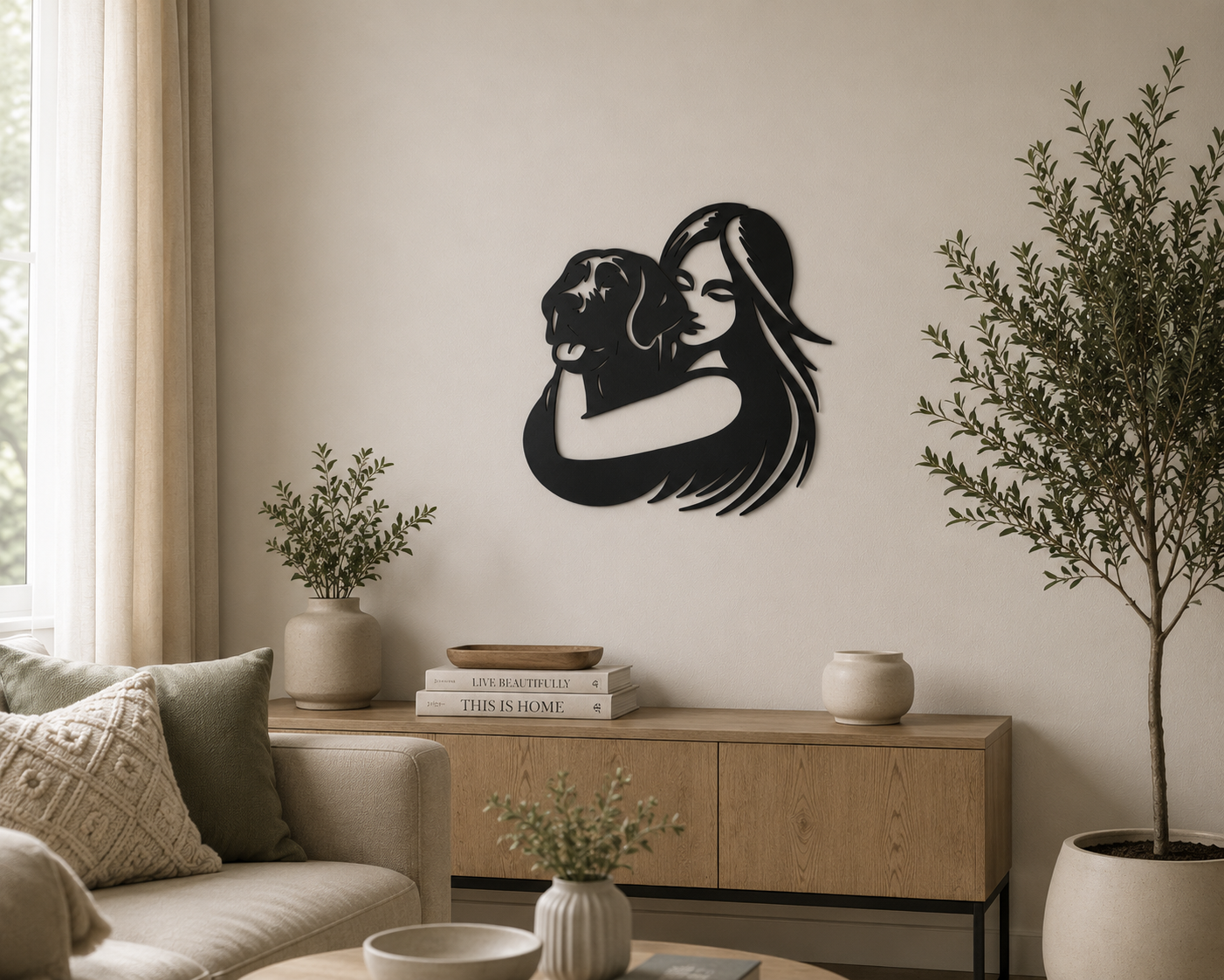 Huisdier Wanddecoratie 2