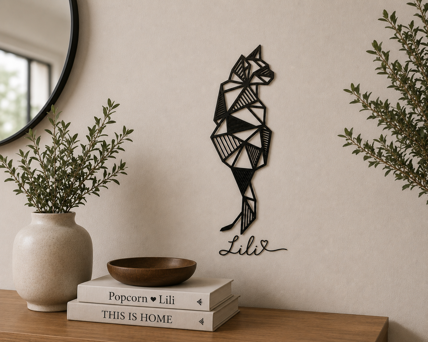 Kattenwanddecoratie