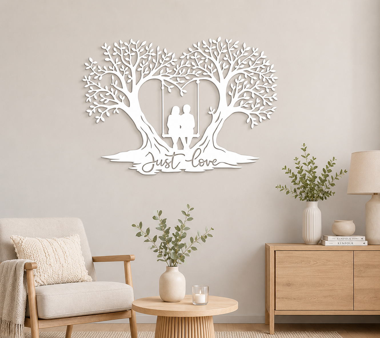 Hartboom Wanddecoratie