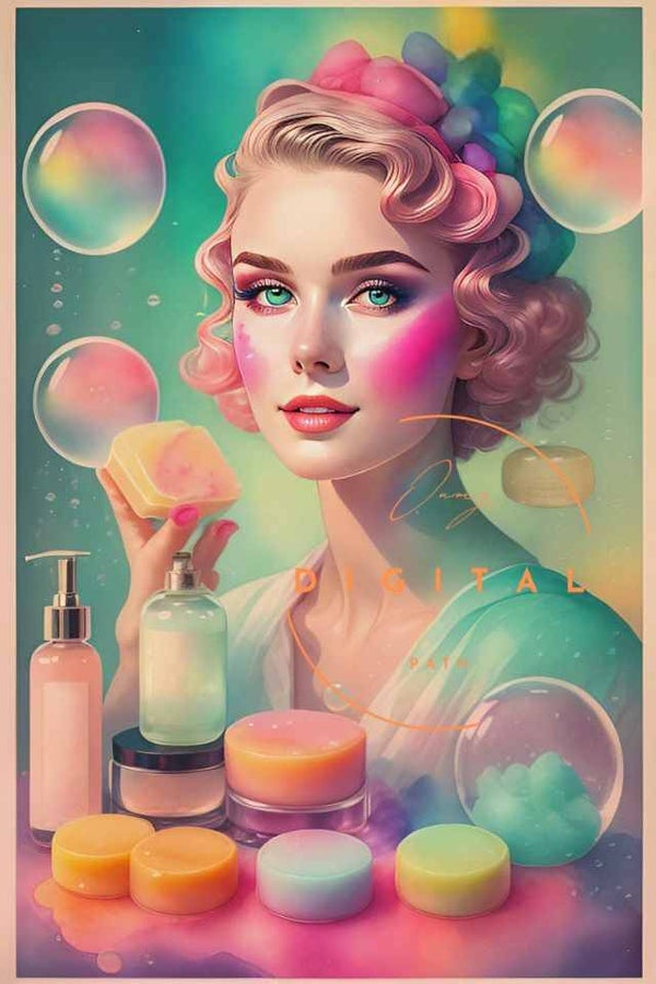 Visuel numérique - Affiche cosmétique