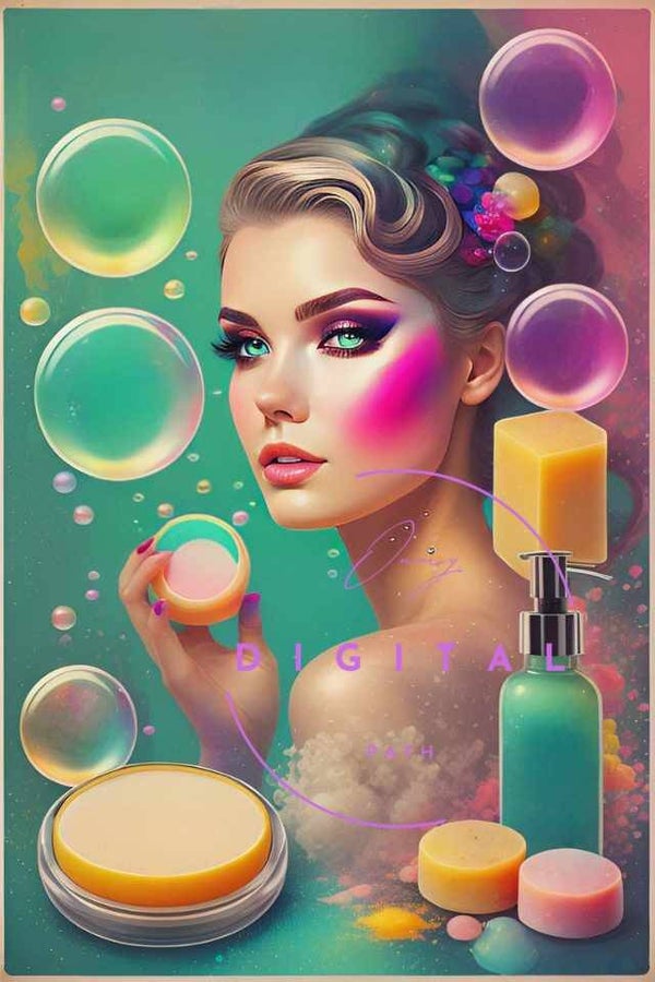 Visuel numérique - Affiche cosmétique