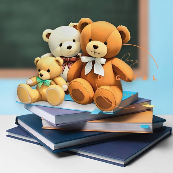 VISUEL numérique - Ours et livres