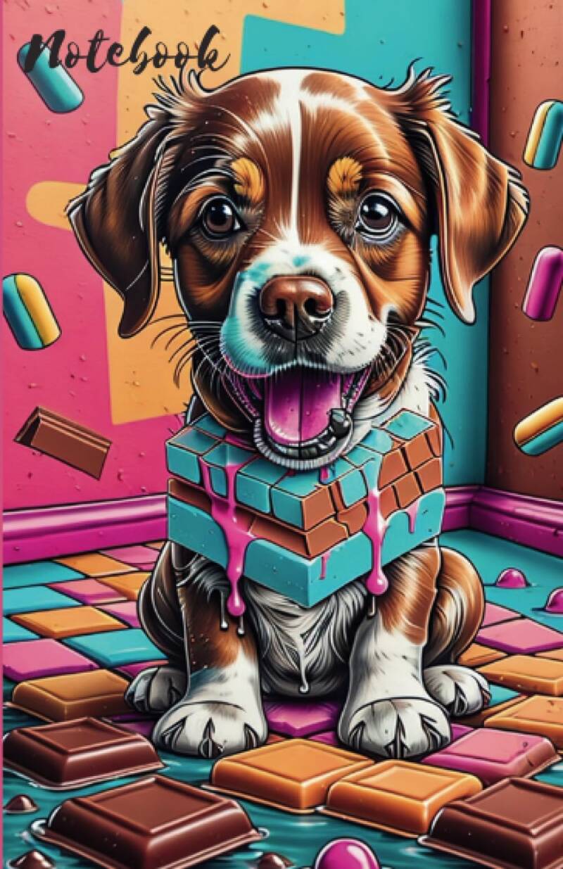 carnet de notes chien