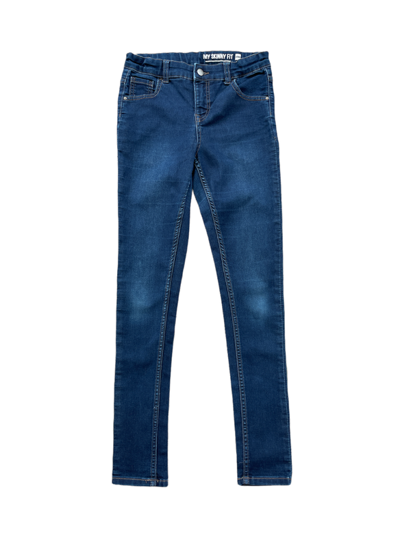 Hema blauwe skinny fit jeans